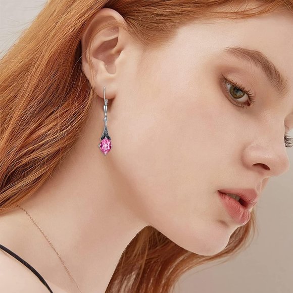 Tourmaline Pink Earrings